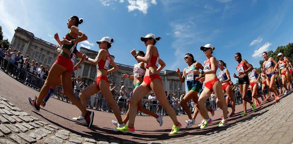 Mondiali Londra 2017, 20 km di marcia donne (LaPresse)